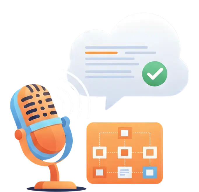 AEO and Voice Search Optimization Graphics